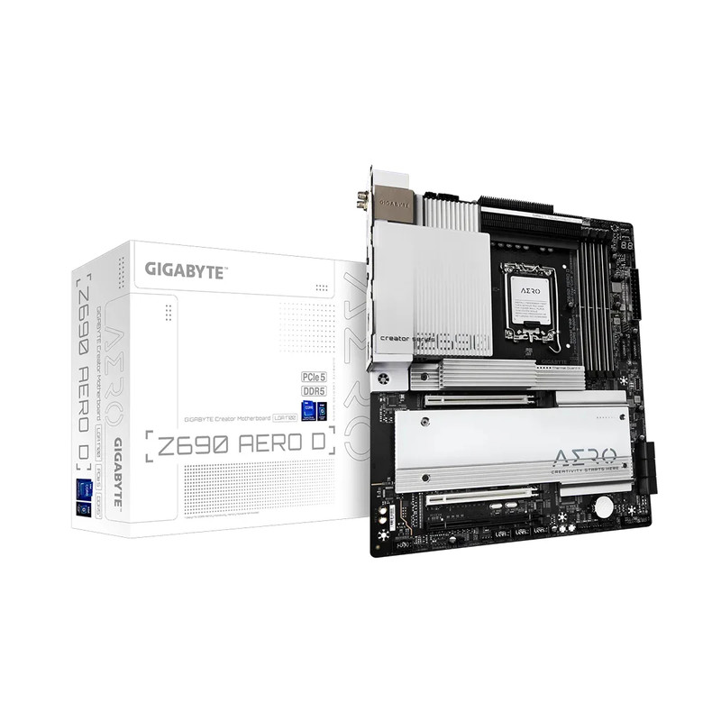Gigabyte Z690 AERO D Wifi - DDR5 LGA 1700 Intel Motherboard - اللوحة الأم